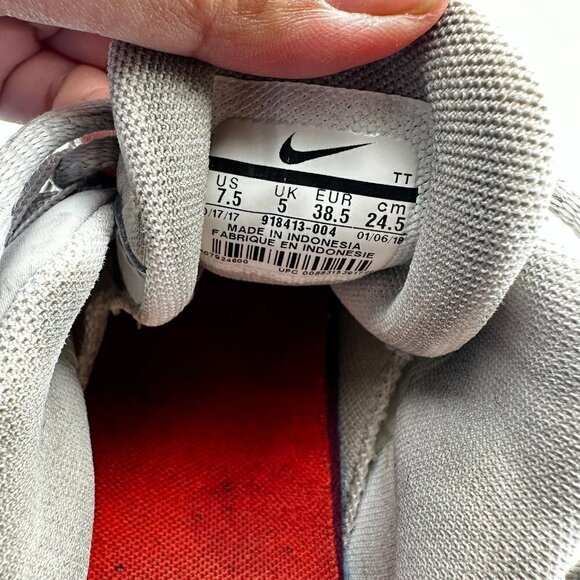 Nike Air Max 95 Women Size 7.5 918413-004 Confetti Vast Grey Midnight Navy Shoes - Picture 13 of 14